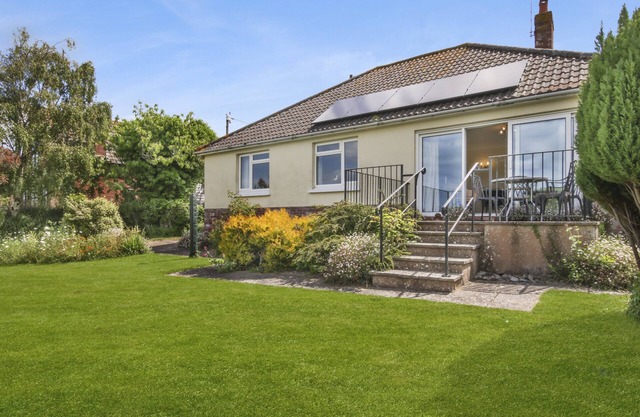 Meadow View - Vistas al mar en Blue Anchor, capacidad para 5 personas