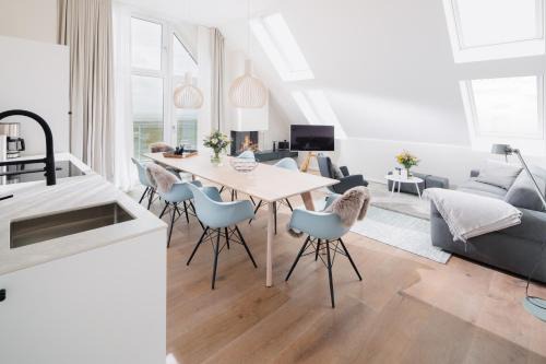meer loft juist 9 - mit Infrarotsauna und Badewanne