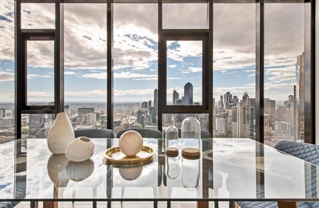 Melbourne City Apartments Panoramic Skyview Penthouse