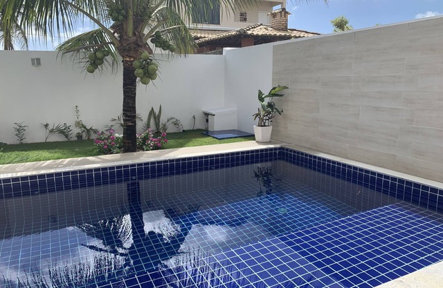 Casa espaçosa com piscina