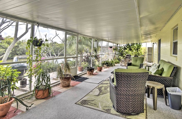 Merritt Island Home w/ Boat Dock on Canal Front!
