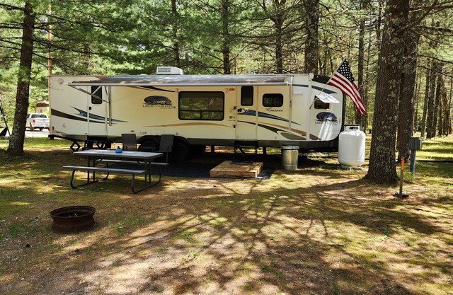 Methner's Liberty Edition RV near Tippy Dam & the Pine/Manistee Rivers