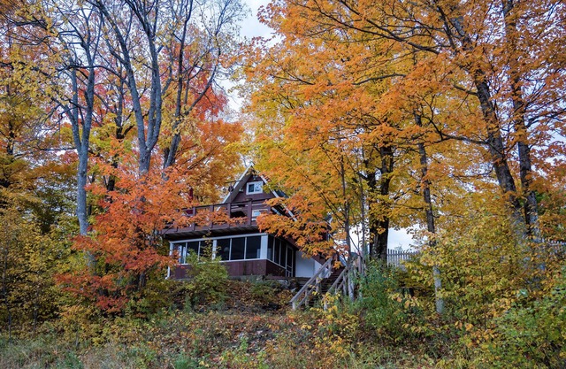 Michigans Upper Peninsula ON the Escanaba River with wooded 5 acres of Privacy.