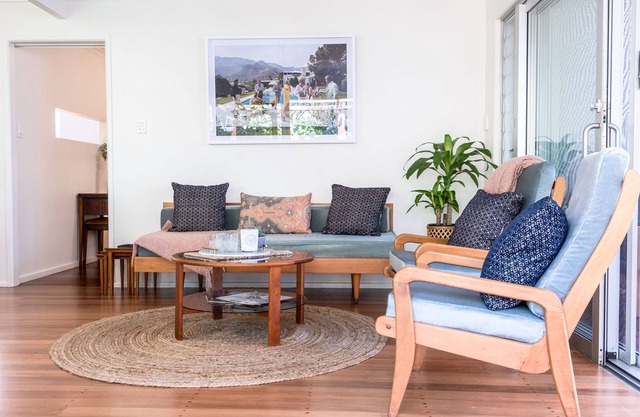 Mid-Century Modern Retro Beach House
