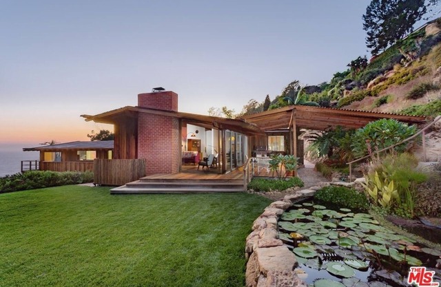 Mid-century modern Malibu home with ocean views and office to work from home