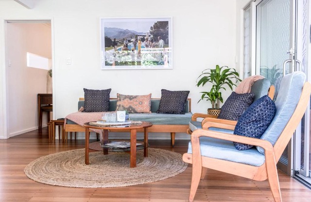 Mid-Century Modern Retro Beach House