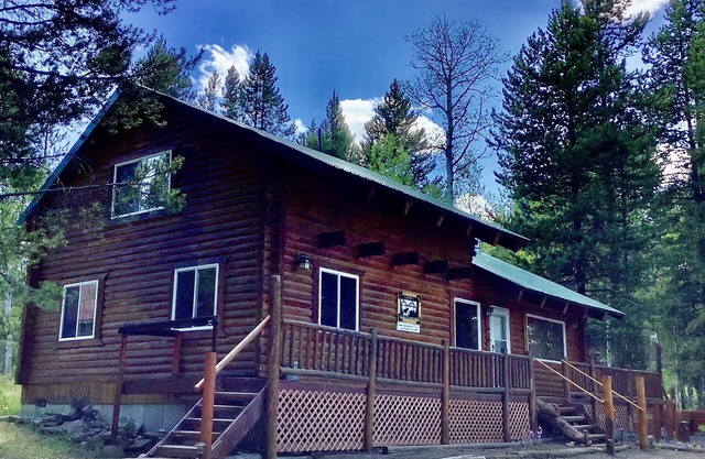 Mighty Moose Log Cabin, 20 Minutes to W Yellowstone, Fishing, Sleeps 10.