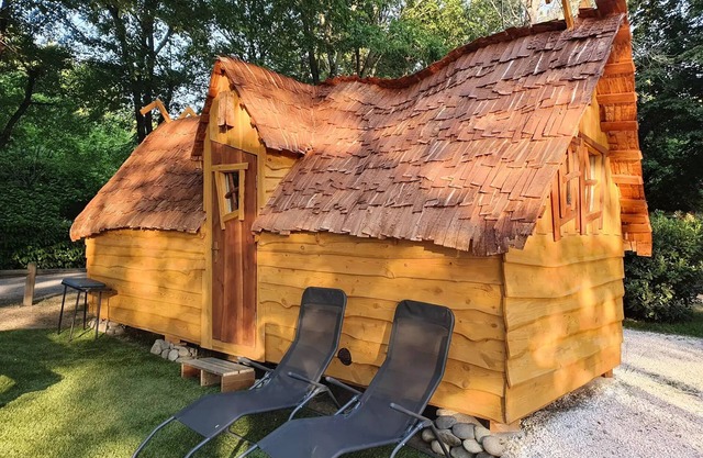 Mini Cabane Magic Insolite Premium 2 bis 4 Personen - 2 Pers. im Preis enthalten