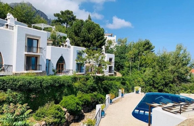 Cycladic house with sea view in Karmi/Kyrenia