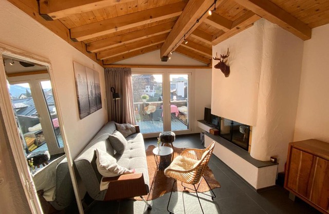 Mira Piz Signina - Wunderbare Dachwohnung mit Blick in die Berge
