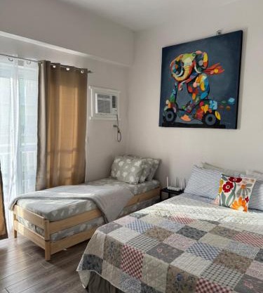 mira's condo unit in Amani Grand Residences near Mactan Int'l Airport