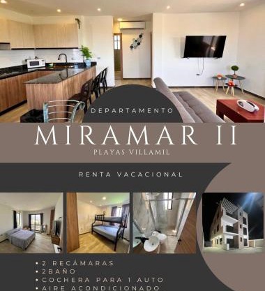 Miramar 2 departamento con vista a la playa