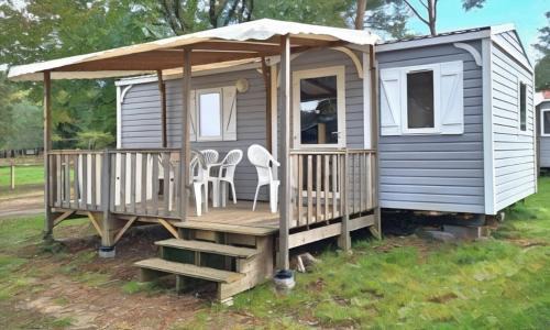 Mobil Home XL TV 2 Ch 5 Pers Puy du Fou Helfest 600PS