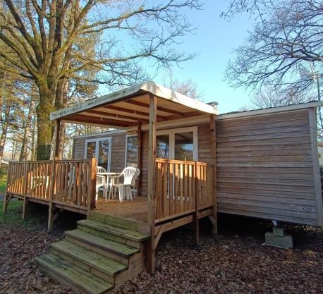 Mobil-home en pleine Nature