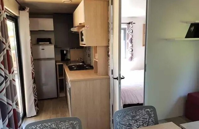 Mobil-Home Akazie 4 Zimmer 6 Personen Klimaanlage + TV