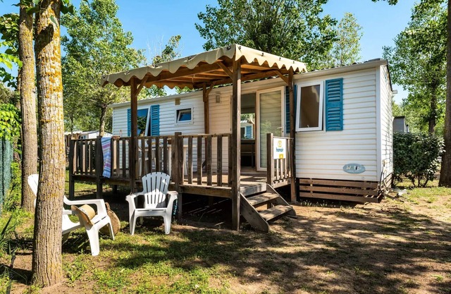 Mobil-home | Classic XL | 3 Ch. | 6 pers. | Raised terrace | A/C