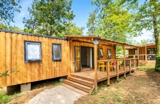 Mobil-home Prestige Duo - 2 Schlafzimmer - 2 Badezimmer - 2 WC - CLIM - TV + Geschirrspüler 6 Personen