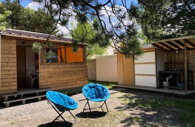 Mobil-Home Standard "Tithome" 30m2 - 2 Schlafzimmer - mit eigenem Bad 4 Personen