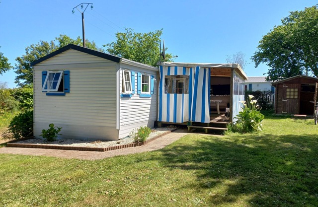 Mobil Home - Terrain Arboré 400m