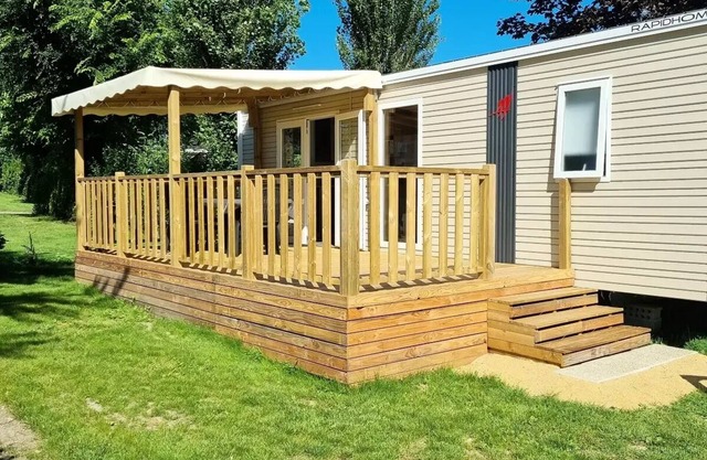 Mobil Startseite Komfort "Lodge" - 2 Schlafzimmer 4 Personen
