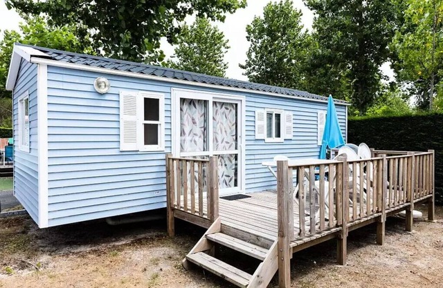 Mobile home - Aufgedeckte Terrasse