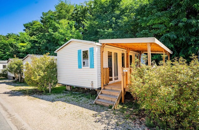 Mobile home - Aufgedeckte Terrasse