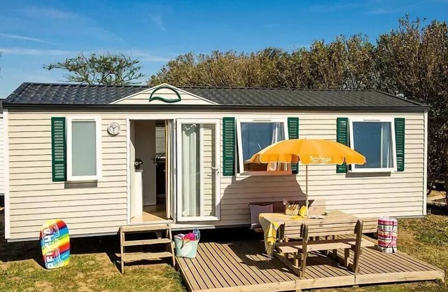 Mobile home Einfache Terrasse