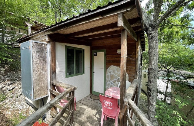 Casa móvil en Toscana con jardín