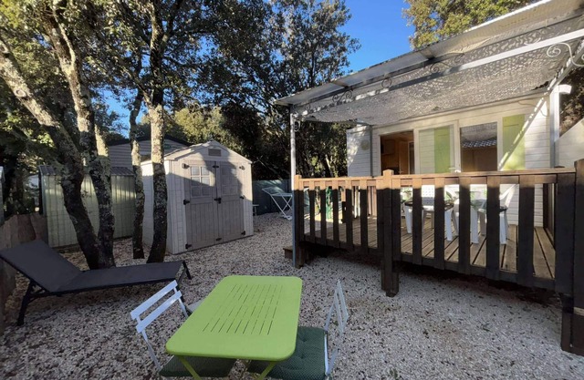 MOBILE-HOME 1 BEDROOM WITH AIR-CONDITIONING SOUTH ARDÈCHE (07) ORGNAC-L'AVEN
