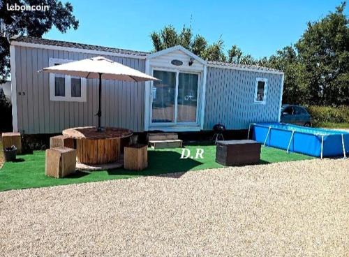 Mobile Home de Charme 4 Personnes Sans Wifi