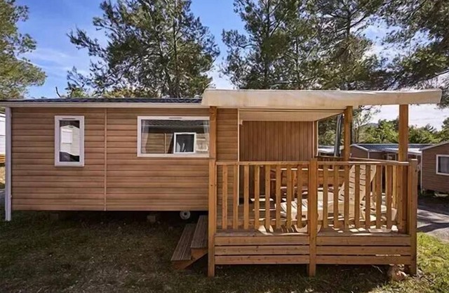 Mobile home Einfache Terrasse