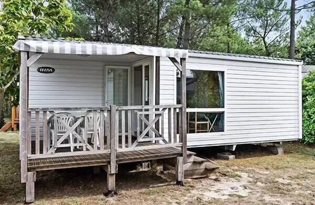 Mobile home Einfache Terrasse