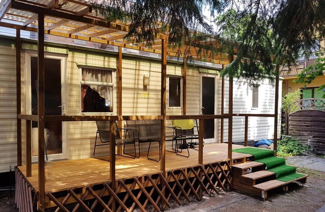 Casa móvil en Rogowo cerca de la playa