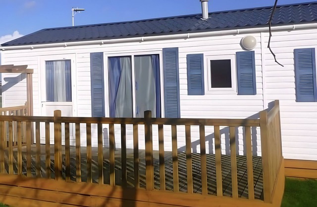 Mobil-home 'Loft' con terraza privada y jardín privado