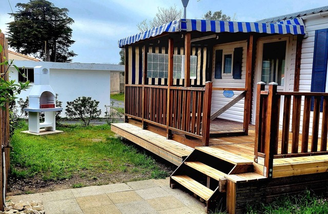 Mobile home near the sea