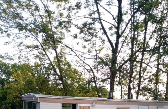 Mobile home on the farm