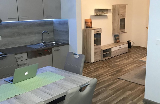 Moderna casa de vacaciones con una hermosa vista de Wolfsburg