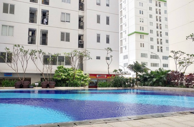 Modern 2BR with City View at Bassura Apartment