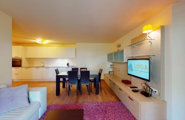 Modern 3½ room flat on the ground floor, approx.