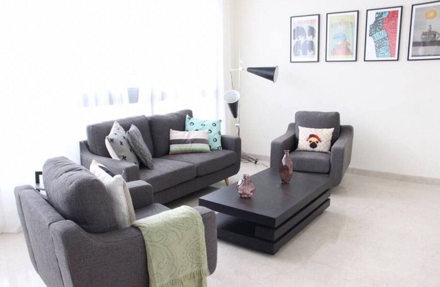 Modern 3BR Apt next to Hotel Dieu 24/7 Power