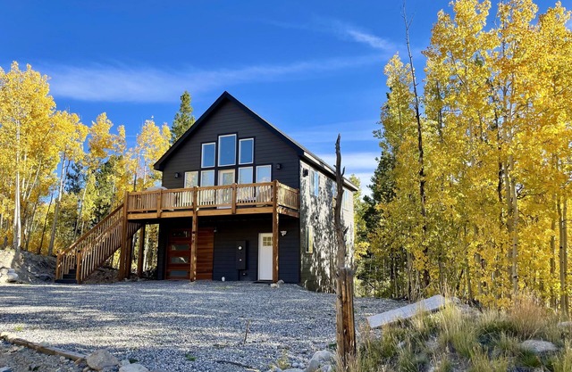 Modern Alma Home ~ Walk to Main St. ~ 16 mi. to Breck! 5 mi to Kite Lake Trails