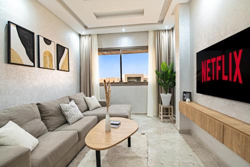 Modern apartment in the center of Agadir with panoramic view