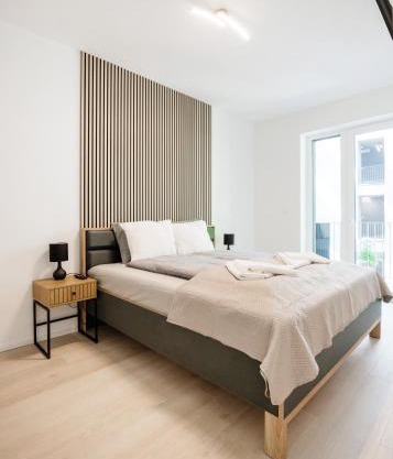 Modern Apartment with Balcony and Parking