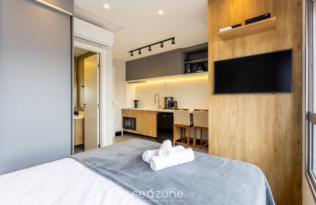 Modern Apartments With Fitness Area and Coworking in the Best Location of Pompeia, SP - DIO