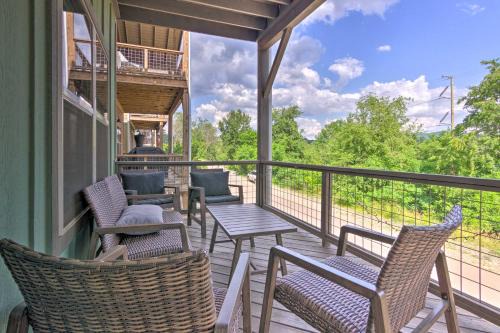 Modern Asheville Greenway Residence with 2 Decks!