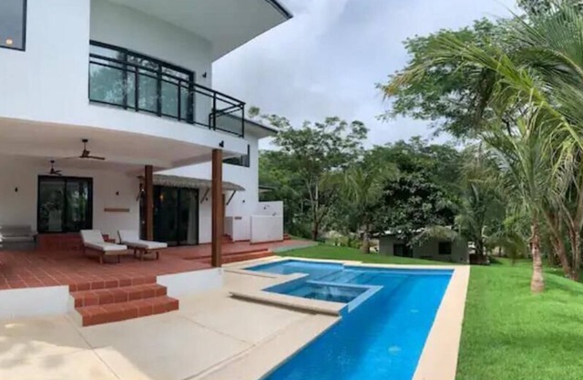 Modern Beach Home with pool and hot tub
