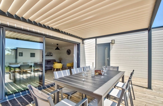 Chalet para 8, residencia con piscina climatizada