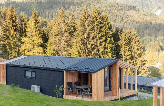Moderno chalet con aire acondicionado
