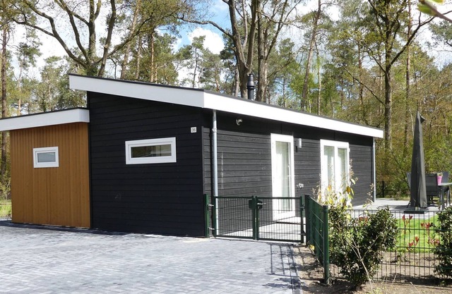 Chalet moderno para discapacitados, al borde del bosque