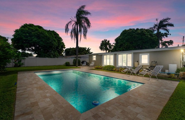 Modern Coastal Home with brand NEW HEATED private saltwater pool!!!